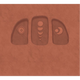 4MURS Papier peint panoramique XL Uruk Terracotta Mat