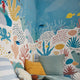 4MURS Papier peint panoramique XL Ocean dream Multicolore Satiné