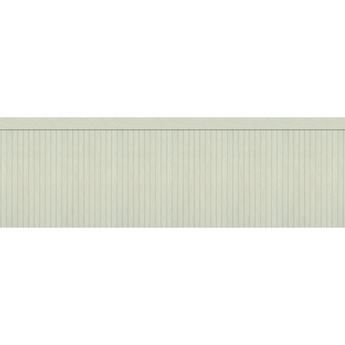 4MURS Papier peint intissé Soubassement tasseaux Blanc grisé