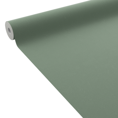 Papier peint intissé Palazzo Vert de gris Satiné