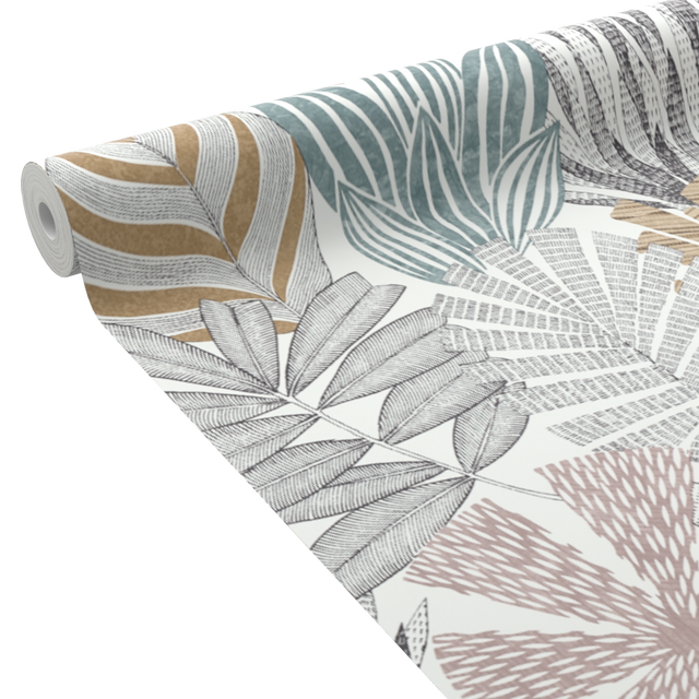 Papier peint intissé JONNA coloris multicolore