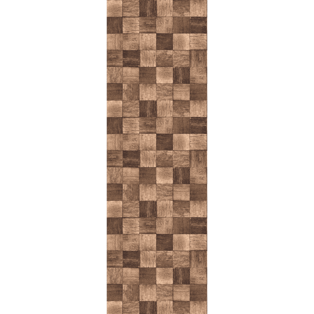 4MURS Papier peint intissé WOOD CASE coloris Brun bois