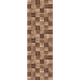 4MURS Papier peint intissé Wood case Brun bois