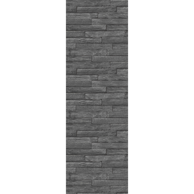 4MURS Papier peint intissé Burnt wood Noir charbon