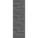 4MURS Papier peint intissé Burnt wood Noir charbon