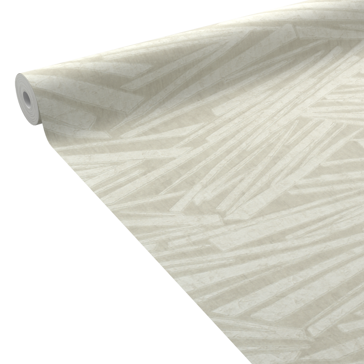 Papier peint intissé Clifford Blanc crème