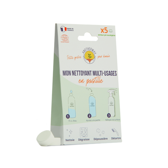ANOTHER WAY Produit d'entretien NETTOYANT MULTI-USAGES PASTILLES blanc