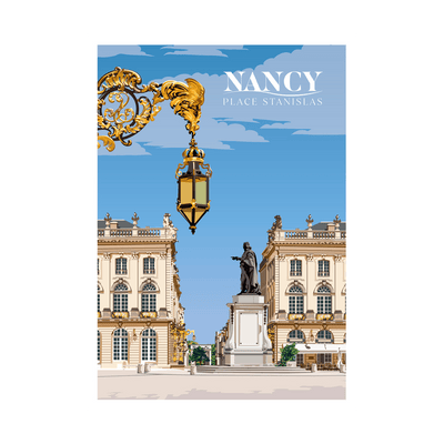 PRINTYMANIA Affiche Nancy Multicolore