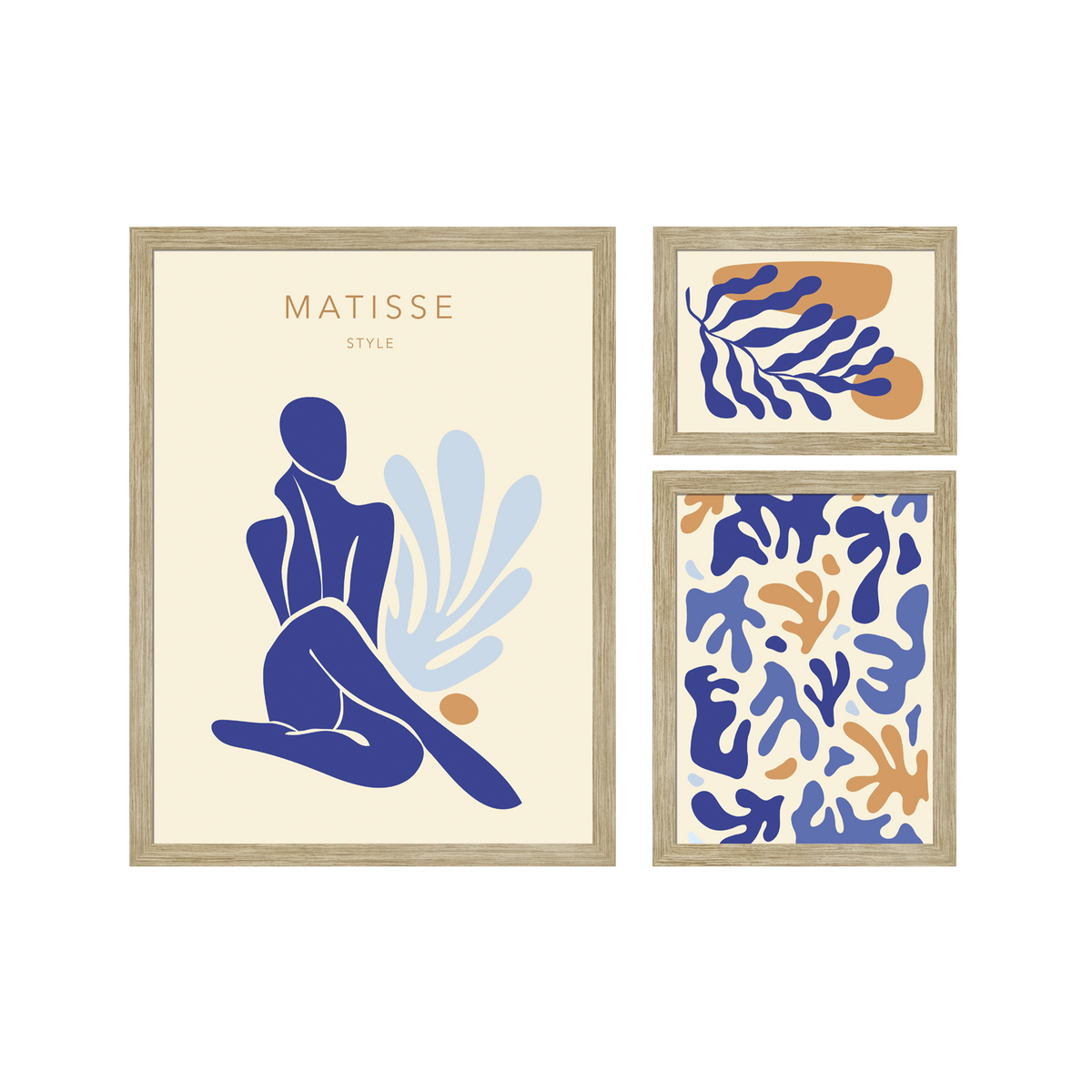 4MURS Image encadrée Matisse Bleu