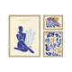 4MURS Image encadrée Matisse Bleu