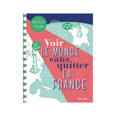 Livre voyage et nature Voir le monde sans quitter la france Multicolore