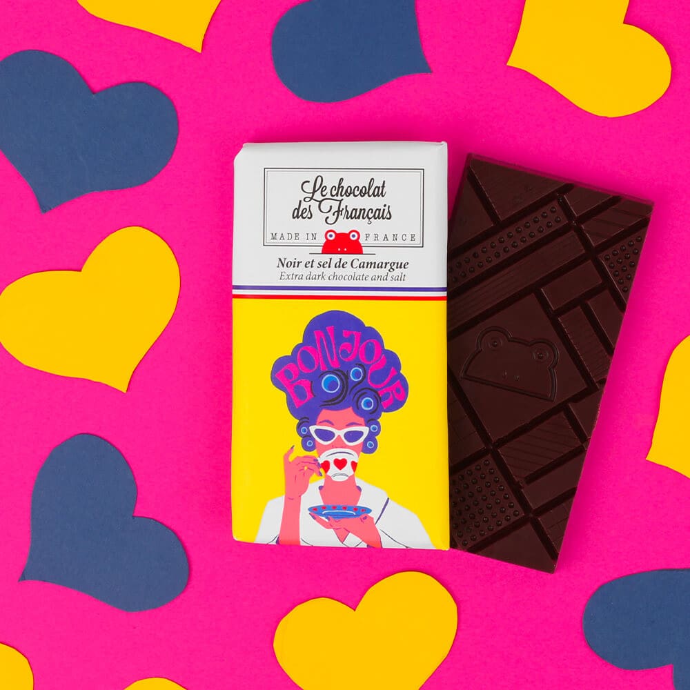 LE CHOCOLAT DES FRANÇAIS Chocolat Bonjour 30G