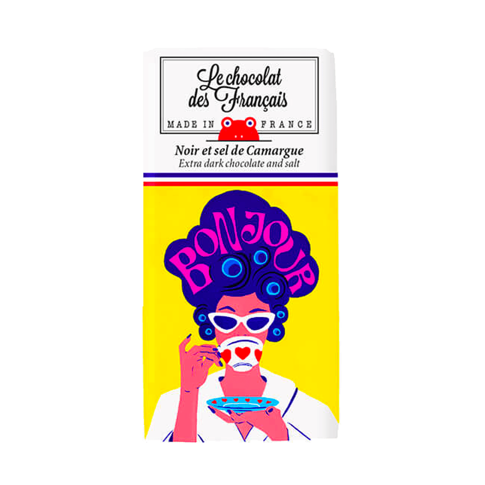 LE CHOCOLAT DES FRANÇAIS Chocolat Bonjour 30G