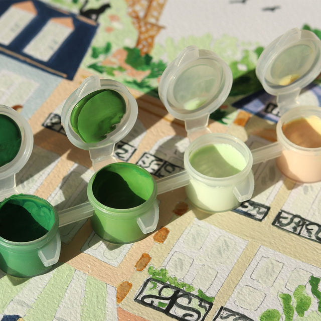 La Petite Epicerie Peinture par numéros PARIS