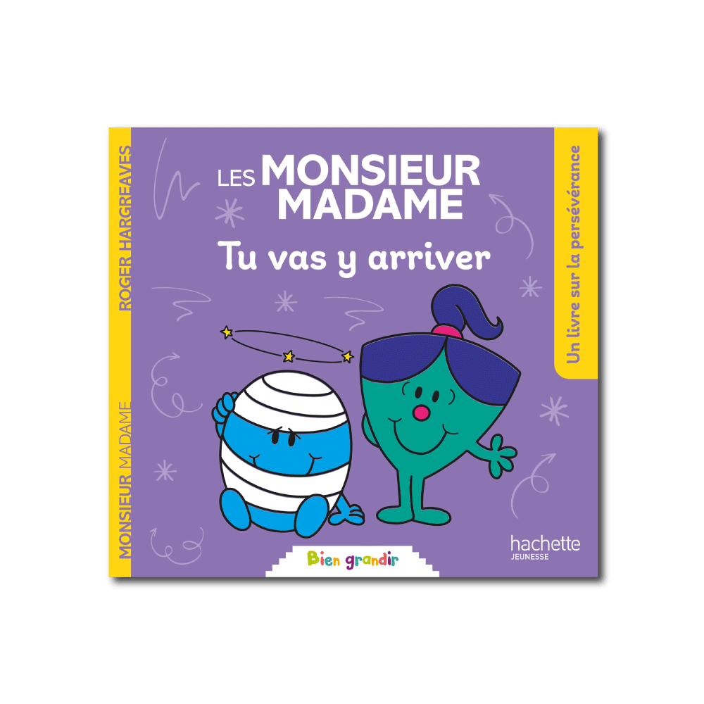 HACHETTE PRATIQUE Livre enfant Monsieur madame tu vas y arriver Multicolore