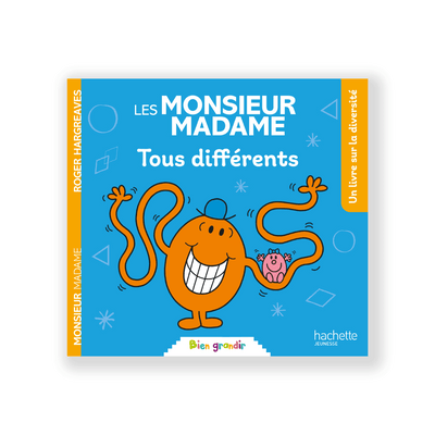 HACHETTE PRATIQUE Livre enfant Monsieur madame tous différents Multicolore