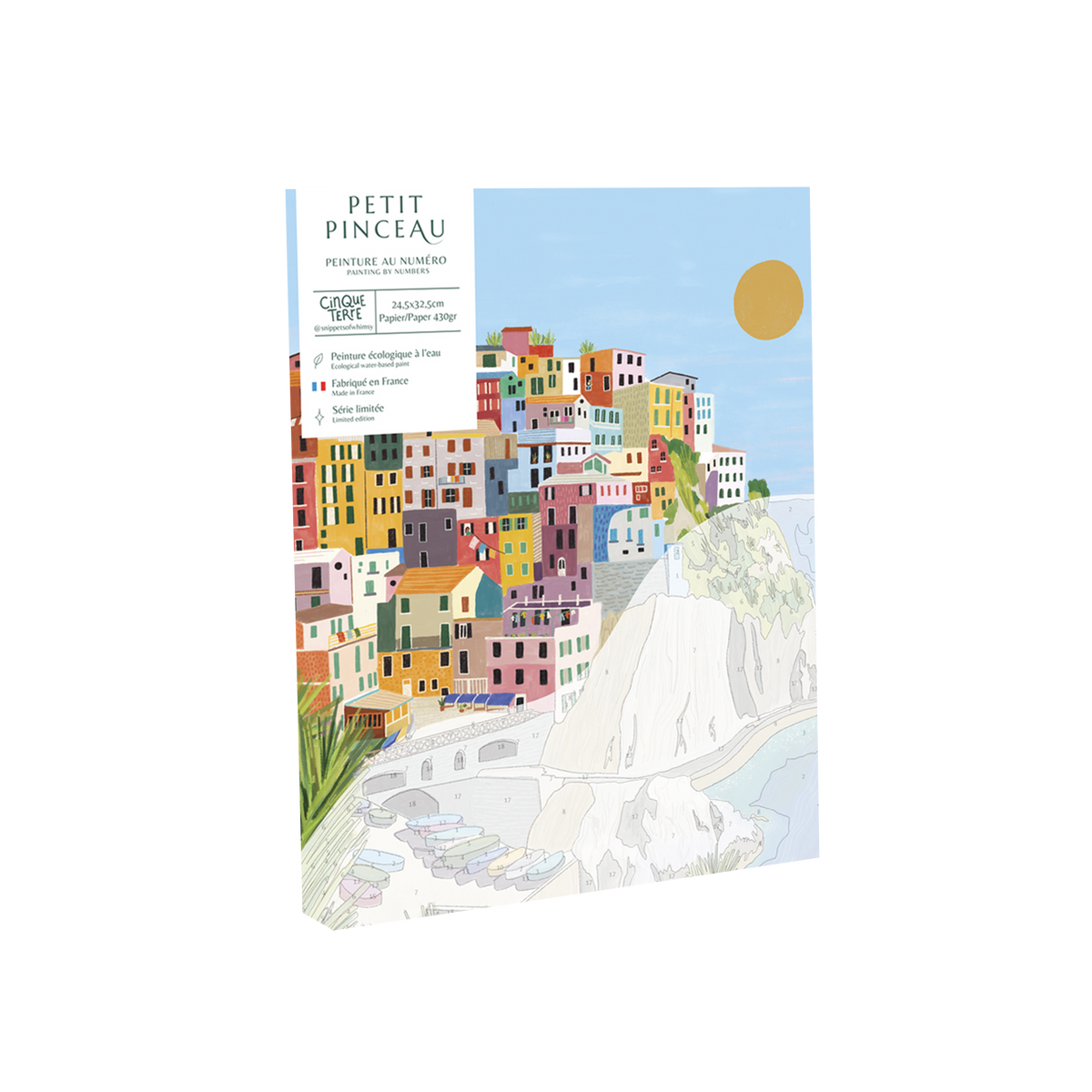 LA PETITE ÉPICERIE Peinture par numéros Cinque terre Multicolore