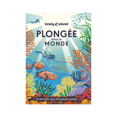 LONELY PLANET Livre voyage et nature Plongée autour du monde Bleu