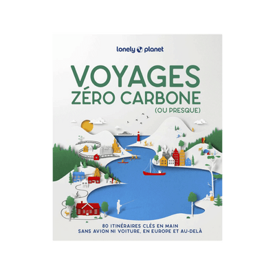 LONELY PLANET Livre voyage et nature Voyages zéro carbone Blanc