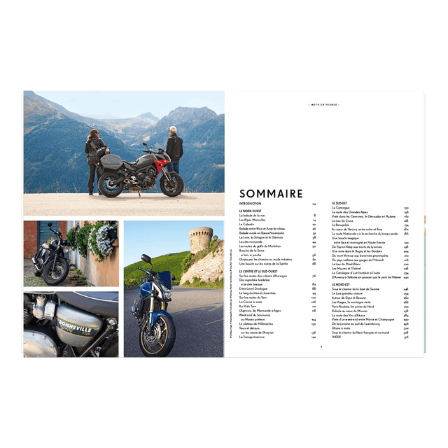 Lonely planet Livre voyage et nature MOTO EN FRANCE
