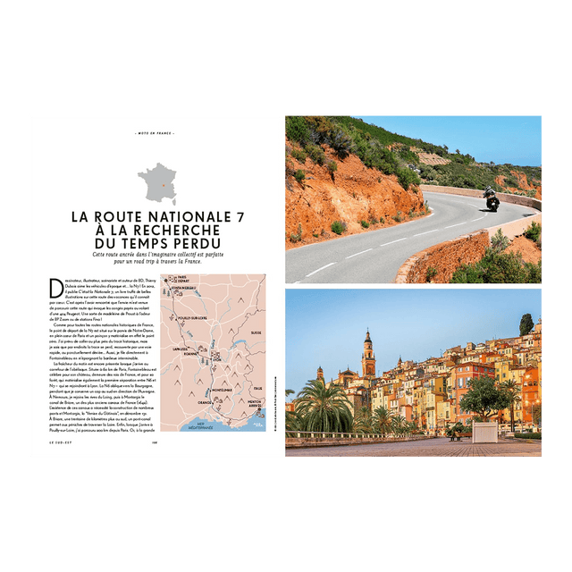 Lonely planet Livre voyage et nature MOTO EN FRANCE