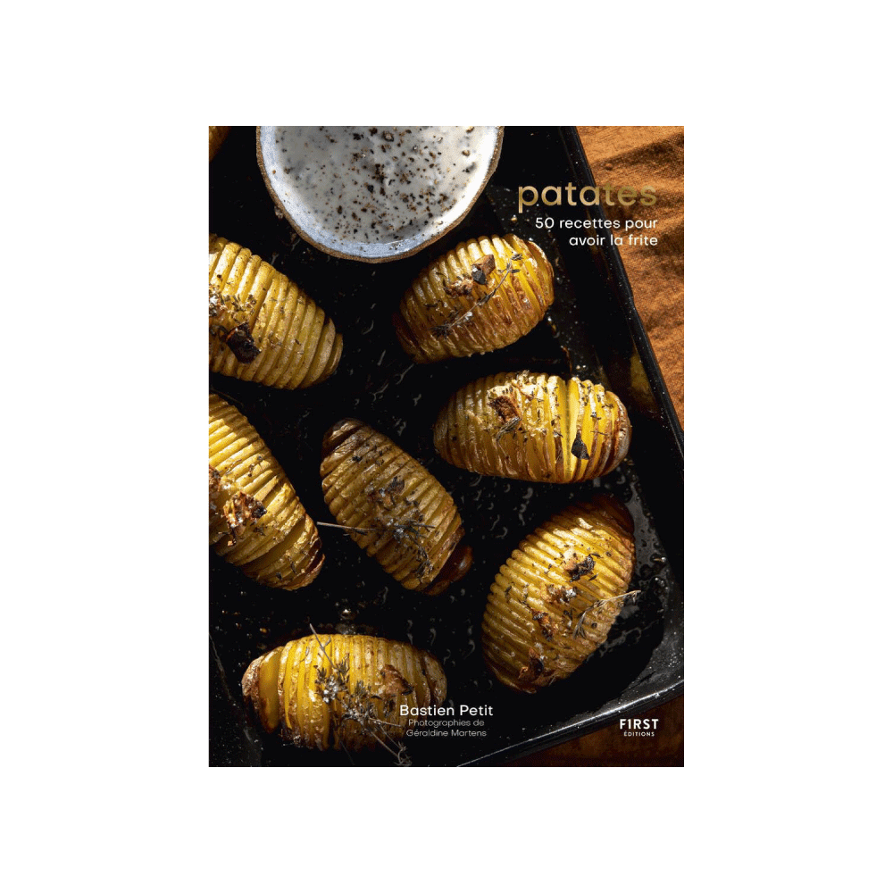 Livre cuisine Patates 50 recettes pour avoir la frite Noir