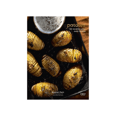 Livre cuisine Patates 50 recettes pour avoir la frite Noir