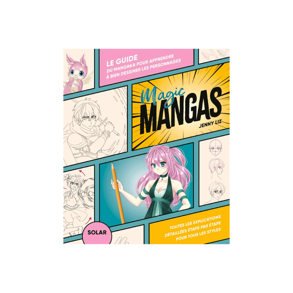 Livre adolescent Magic manga Multicolore