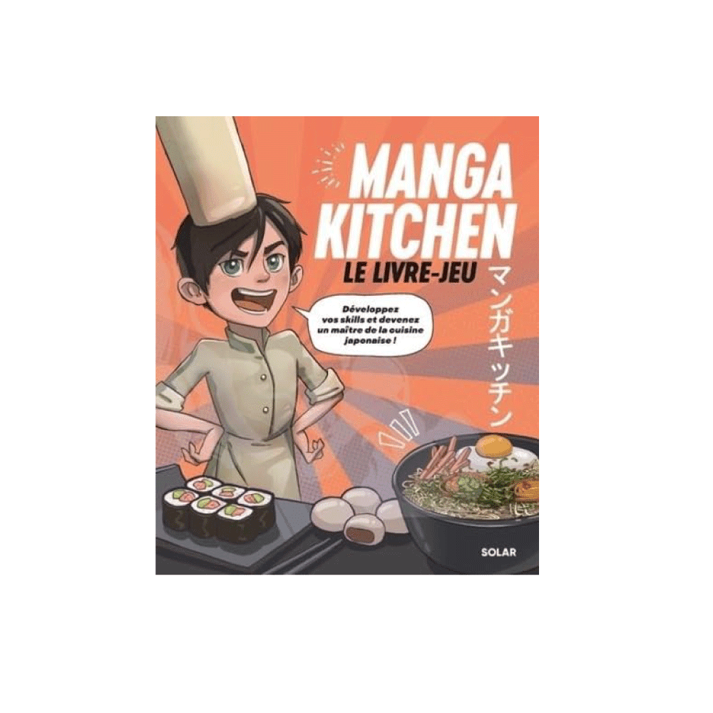 Livre adolescent Manga kitchen Orange