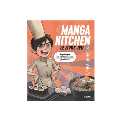 Livre adolescent Manga kitchen Orange