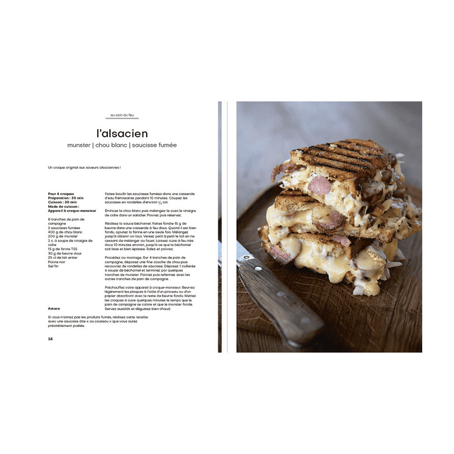 Livre culinaire LES CROQUES
