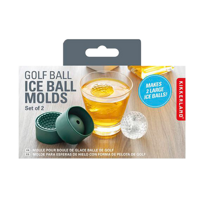 KIKKERLAND Moules à glaçons Golf Vert
