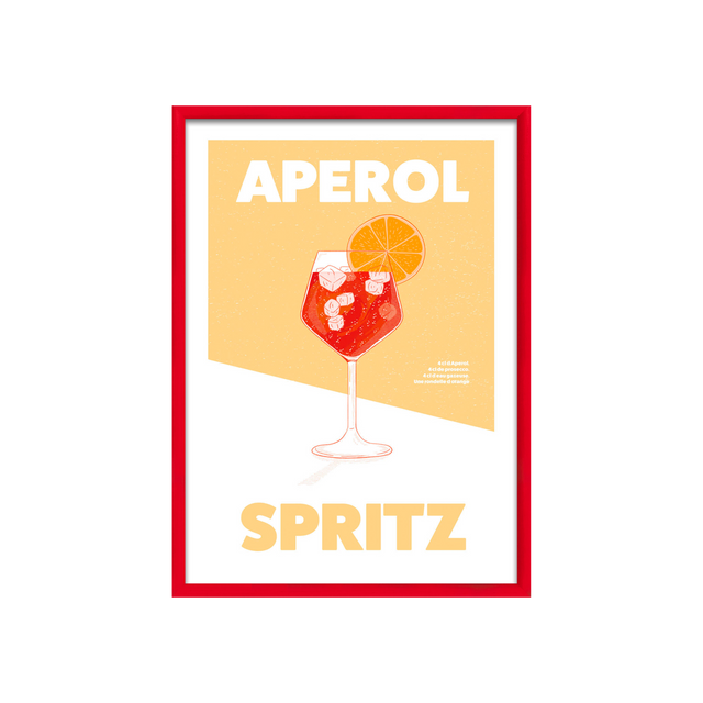 4MURS Image encadrée SPRITZ 30 x 45 cm
