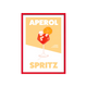 4MURS Image encadrée Spritz Rouge