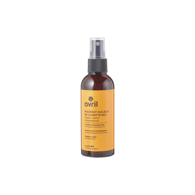 Avril Huile corps et visage MACÉRAT HUILEUX DE CAROTTE carotte