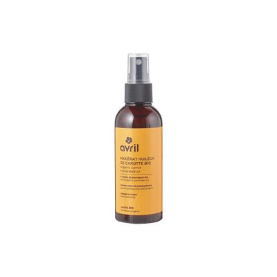 AVRIL Huile corps et visage Macérat huileux de carotte Vert Carotte 100ML