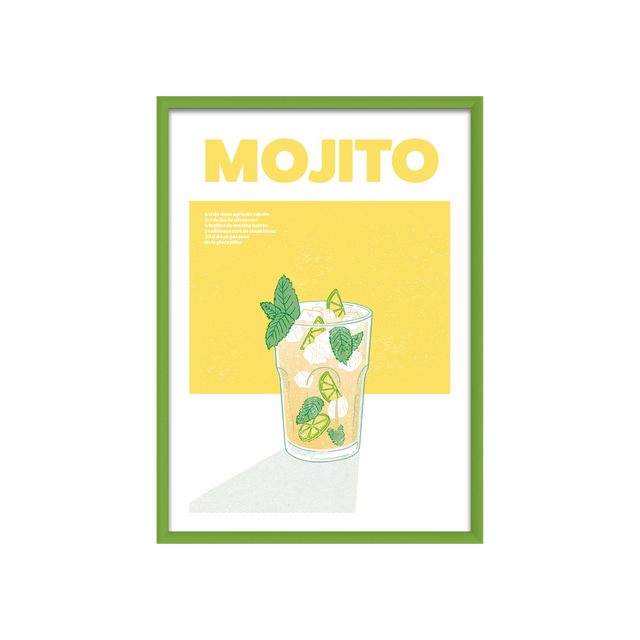 4MURS Image encadrée MOJITO 30 x 45 cm