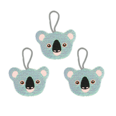 KIKKERLAND Éponge Koala Gris
