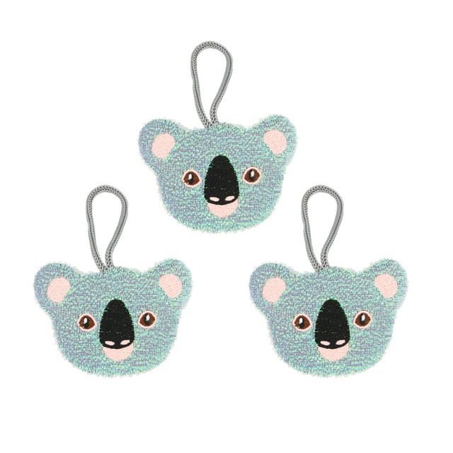 Kikkerland Eponge KOALA coloris gris