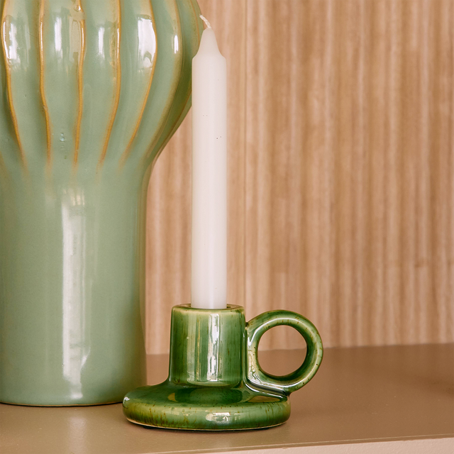 Bougeoir TOHA coloris vert