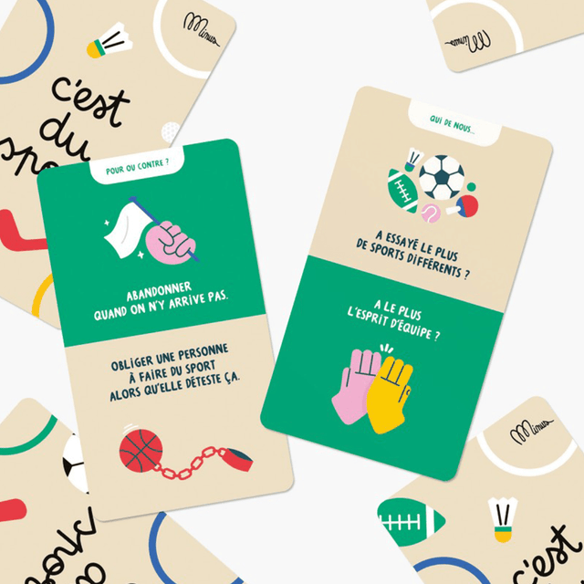 MINUS Jeu de discussion C'EST DU SPORT !