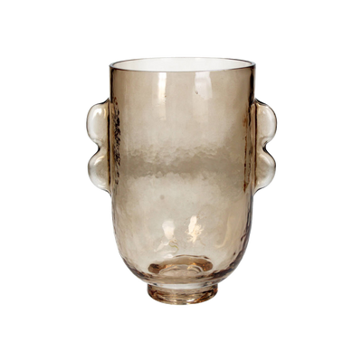 Vase Amber Brun