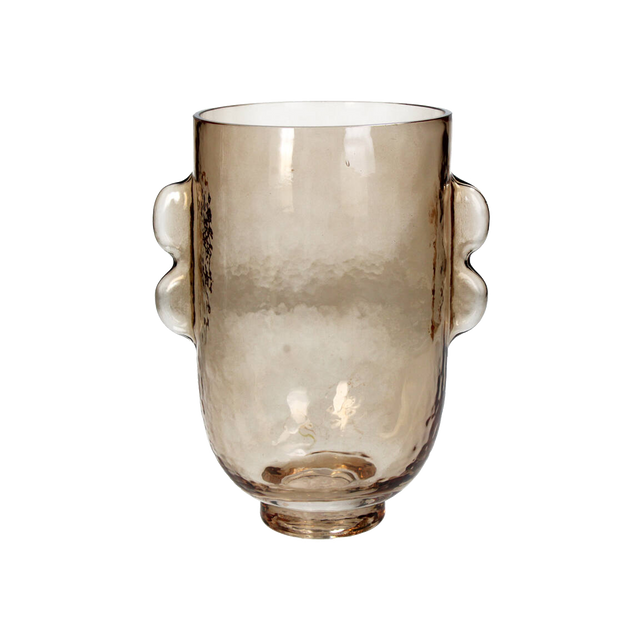 Vase AMBER coloris brun