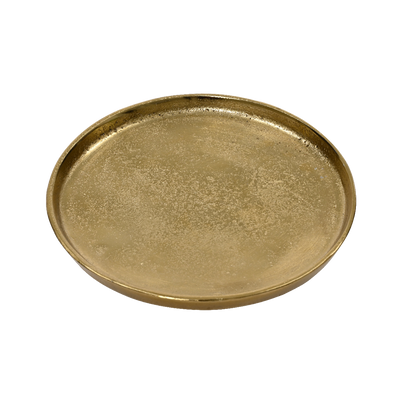 Assiette décorative Goldy Or