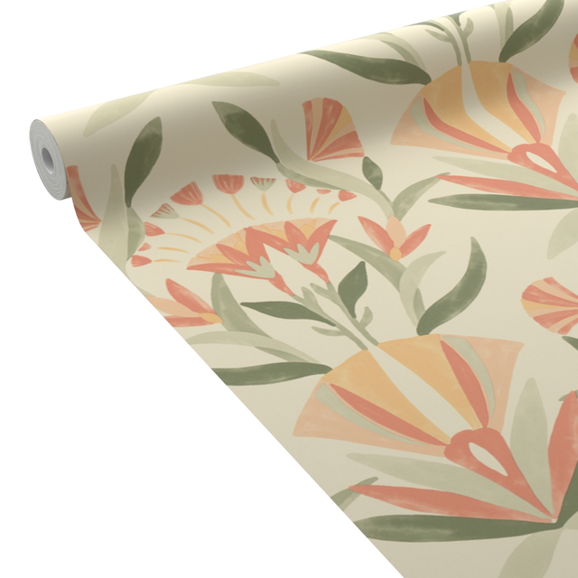 4MURS Papier peint intissé DALILAH coloris multicolore