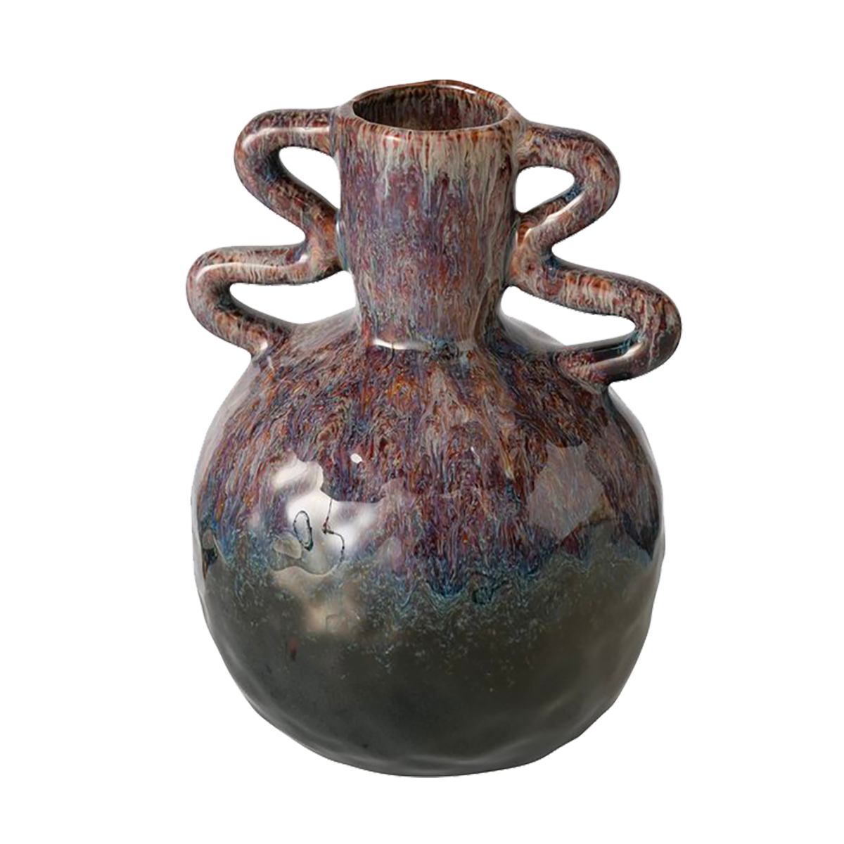 Vase Zyrus Brun