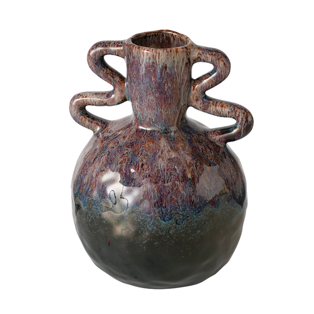 Vase ZYRUS coloris brun