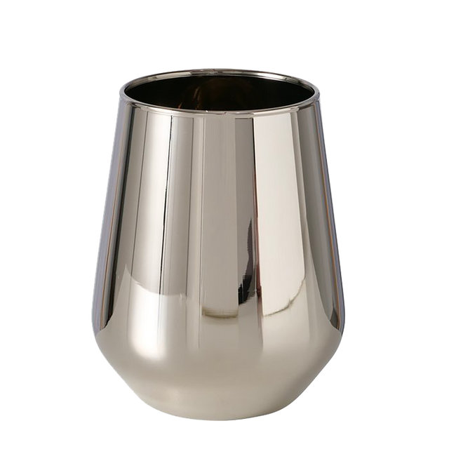 Verre ADORA coloris argent hauteur 11 cm
