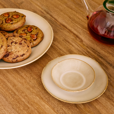 Assiette creuse Racco Beige