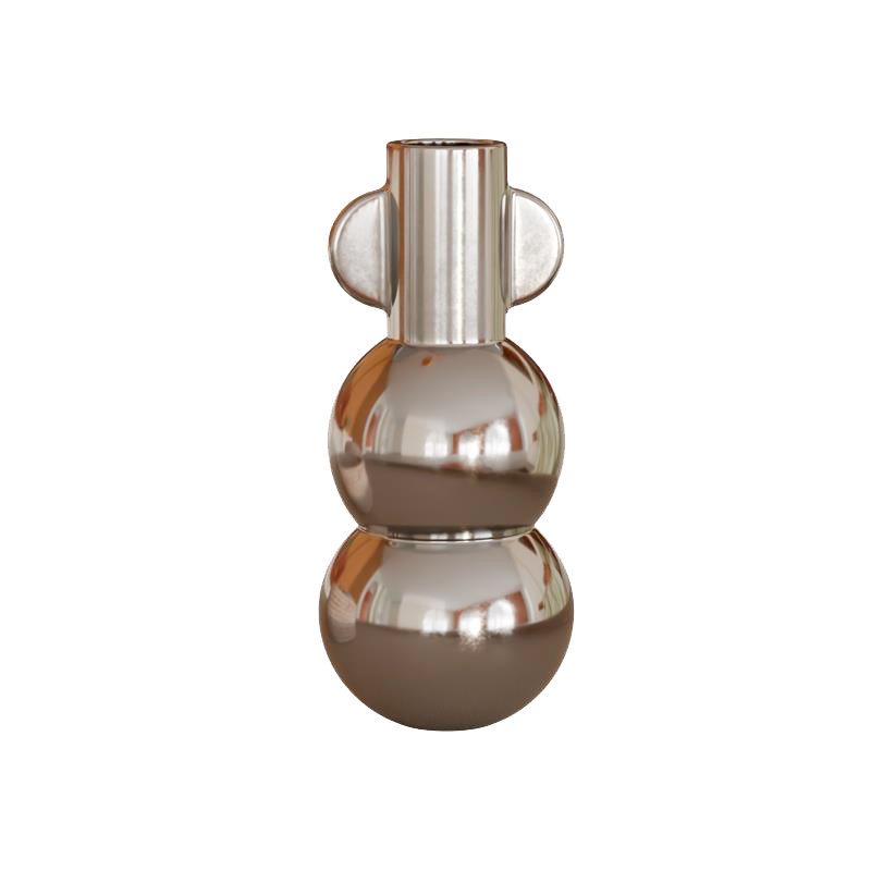 Vase Manzi Argent